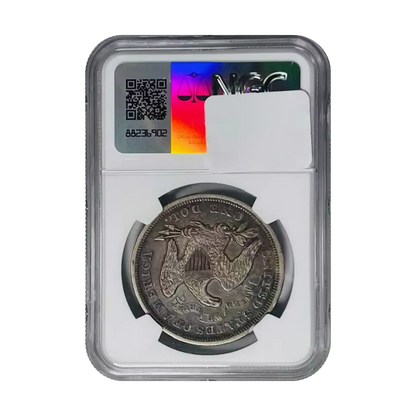 1871 Seated Liberty Dollar - Philadelphia - NGC XF40 - CoinsTV