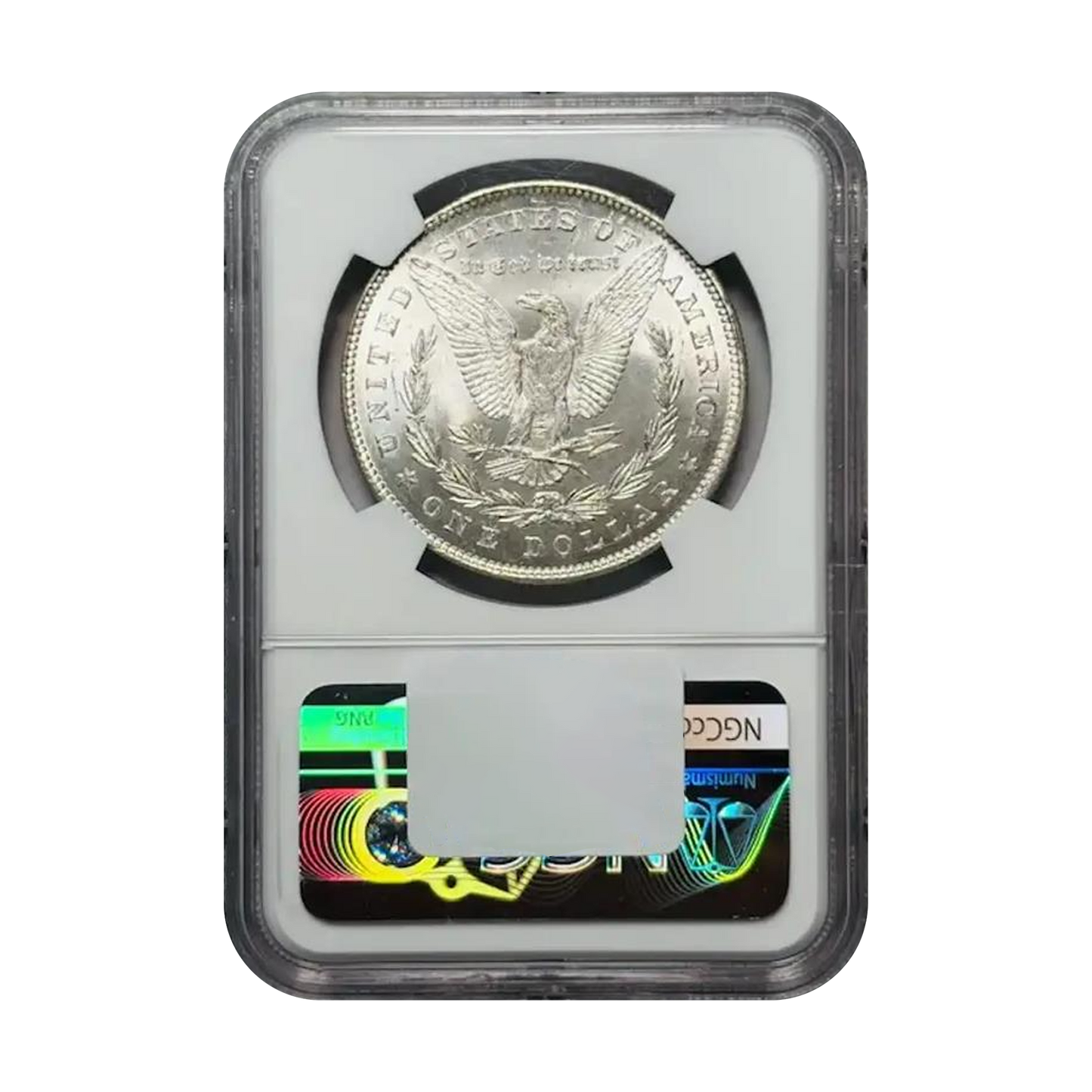 1878 Morgan Silver Dollar 7/8 Tailfeathers - VAM 37 7/4 TF - NGC MS63