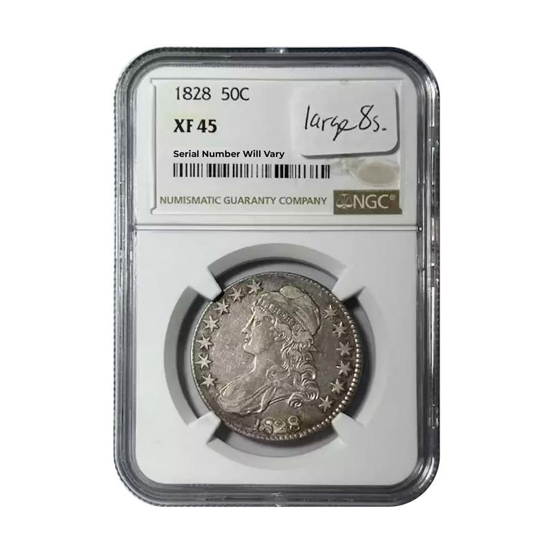 1828 Capped Bust Half Dollar - NGC XF45 - CoinsTV