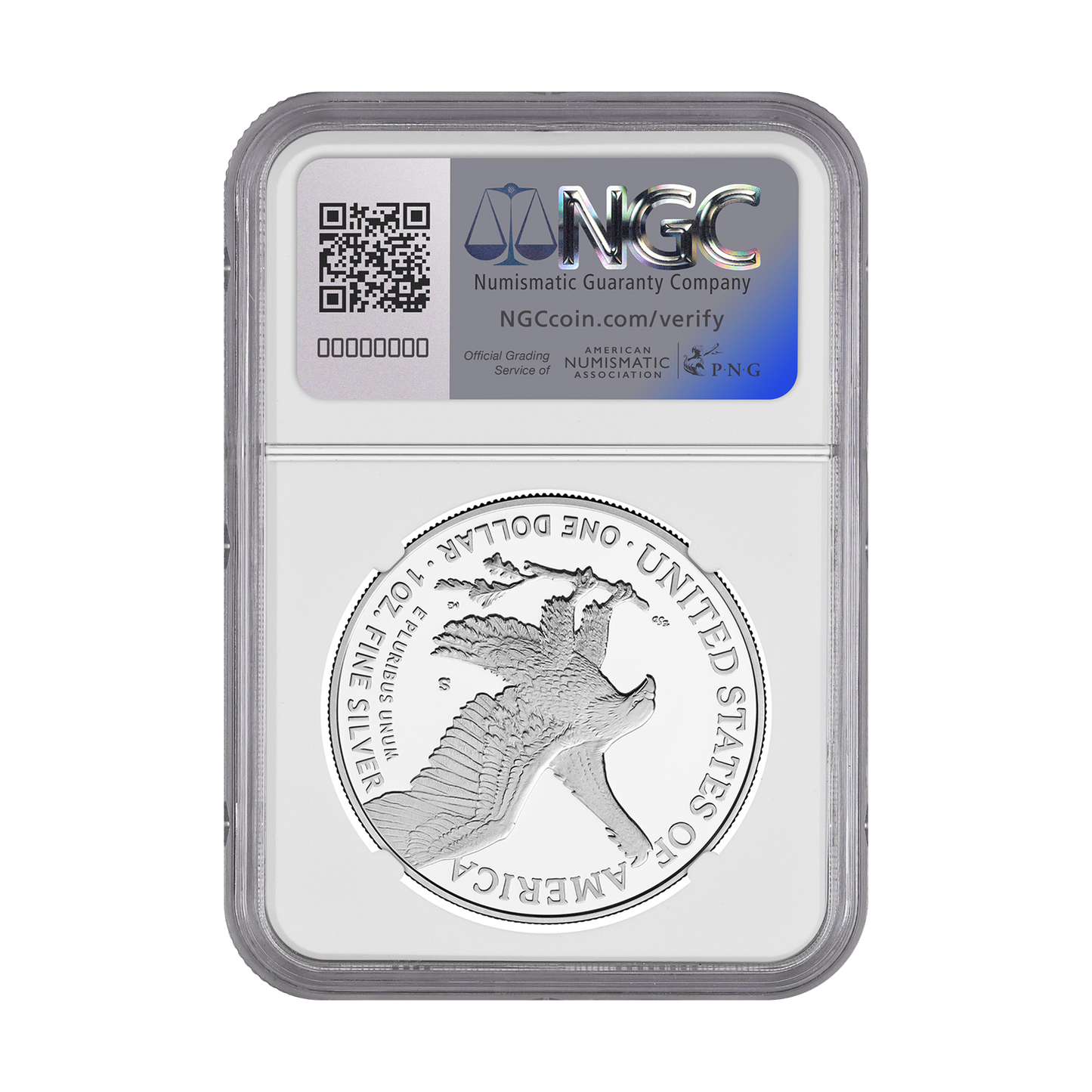 2025-S Silver Eagle - Advance Releases Gaudioso Signature - NGC PF70 UCAM