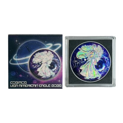 2025 U.S. Eagle Astronaut Hologram Edition 1 oz Silver Coin