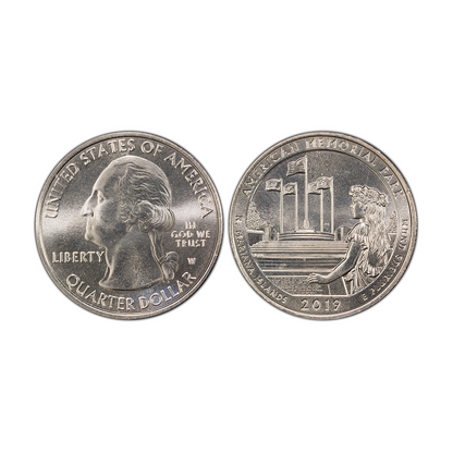 2019 American Memorial Quarter Dollar West Point - PCGS MS65 First Week of Discovery - CoinsTV