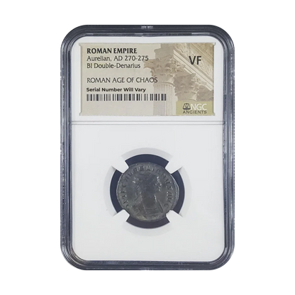 Aurelian: The Father of Christmas 270-275 AD - NGC VF (Box) - CoinsTV