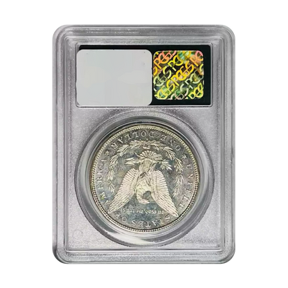 1881-S Morgan Silver Dollar - Old Green Holder - PCGS MS63 DMPL