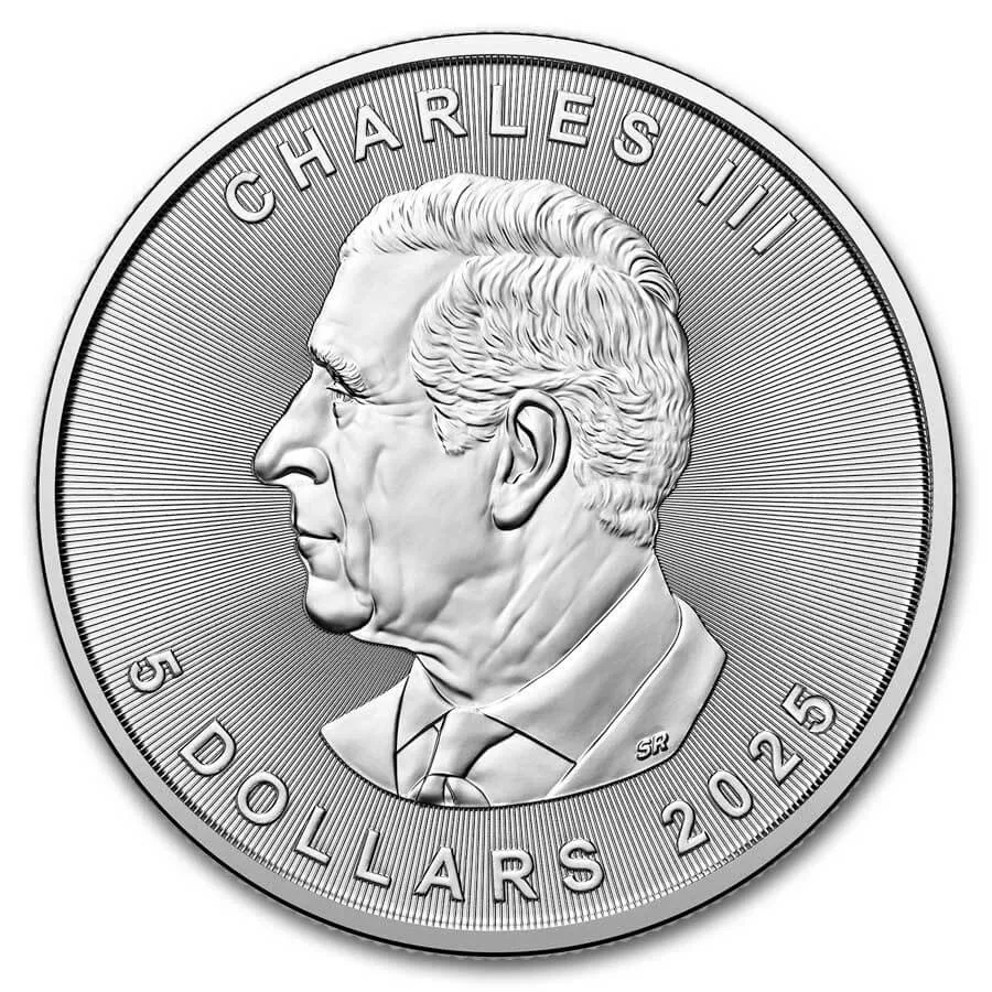 2025 Canada Maple Leaf 1 oz Silver Coin