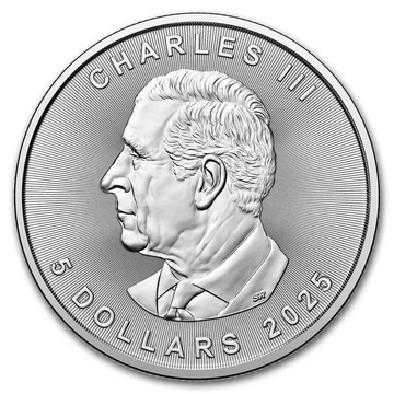 2025 Canada Maple Leaf 1 oz Silver Coin