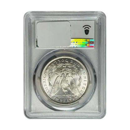 1887 Morgan Silver Dollar Philadelphia - VAM 12 Alligator Eye - PCGS MS64+