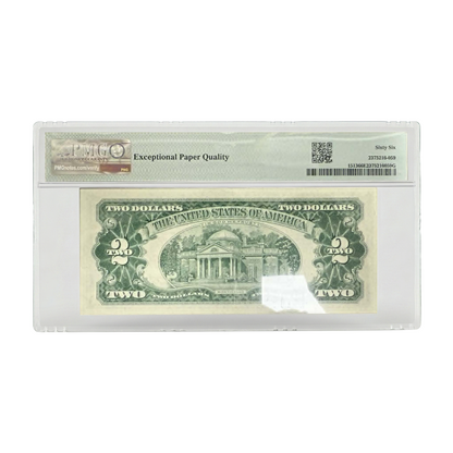 1963 $2 Legal Tender Note Granahan Dillon - PMG 66 Gem Uncirculated - CoinsTV