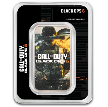 Call of Duty Black Ops 6 1 oz Silver Bar - CoinsTV