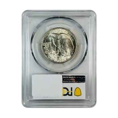1938 Walking Liberty Silver Half Dollar - PCGS MS65