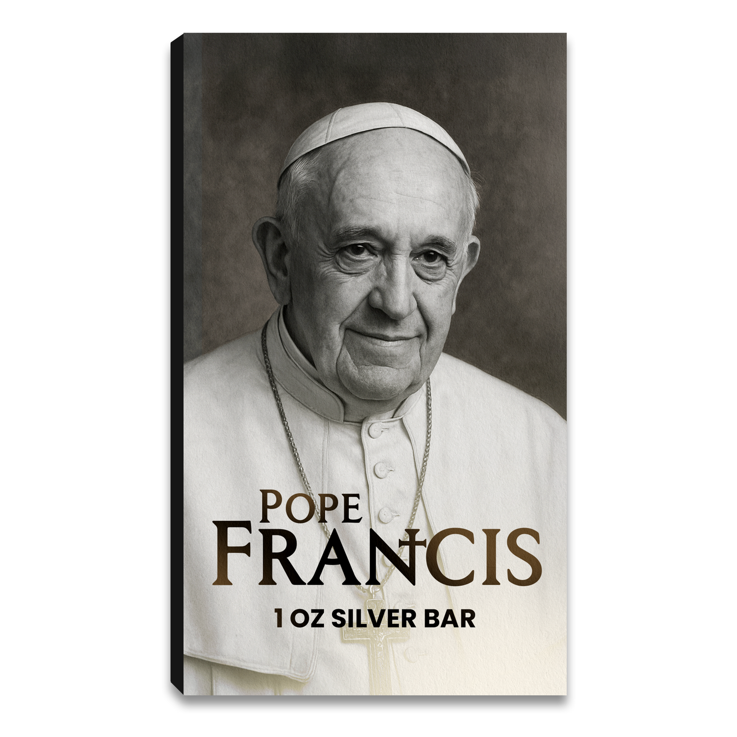 Pope Francis Memorial Silver Bar