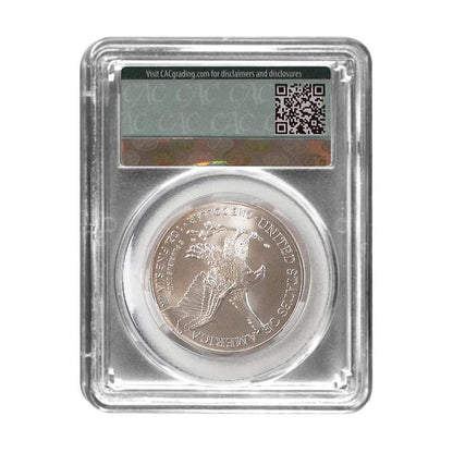 2023 Silver Eagle - First Day of Delivery - MS70 CAC - CoinsTV