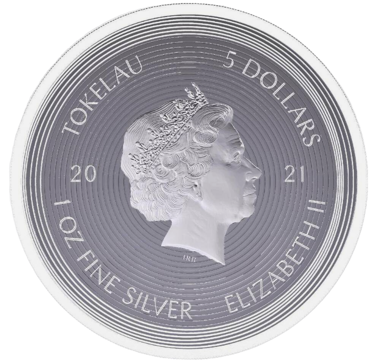 2021 Tokelau Icon Mona Lisa - 1 oz Silver Proof-Like - CoinsTV