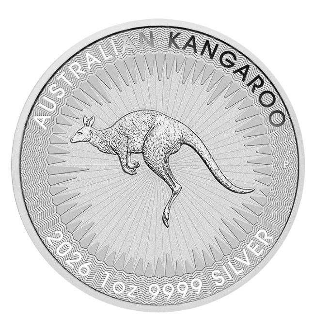 2026 Australian Kangaroo 1 oz Silver Coin - CoinsTV
