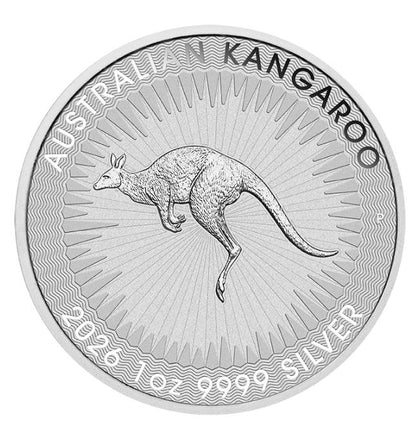 2026 Australian Kangaroo 1 oz Silver Coin - CoinsTV