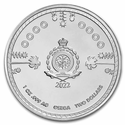 2022 Sonic the Hedgehog  - 1 Oz Silver Bullion - CoinsTV