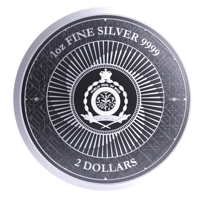 2023 Tokelau Chronos - 1 oz .9999 Silver BU Coin