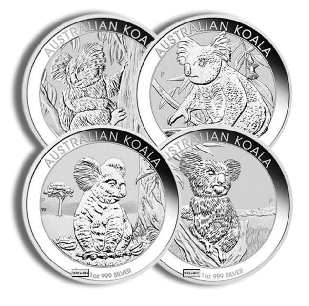 1 oz Australian Koala Silver Coin in Capsule (Year Varies) - CoinsTV