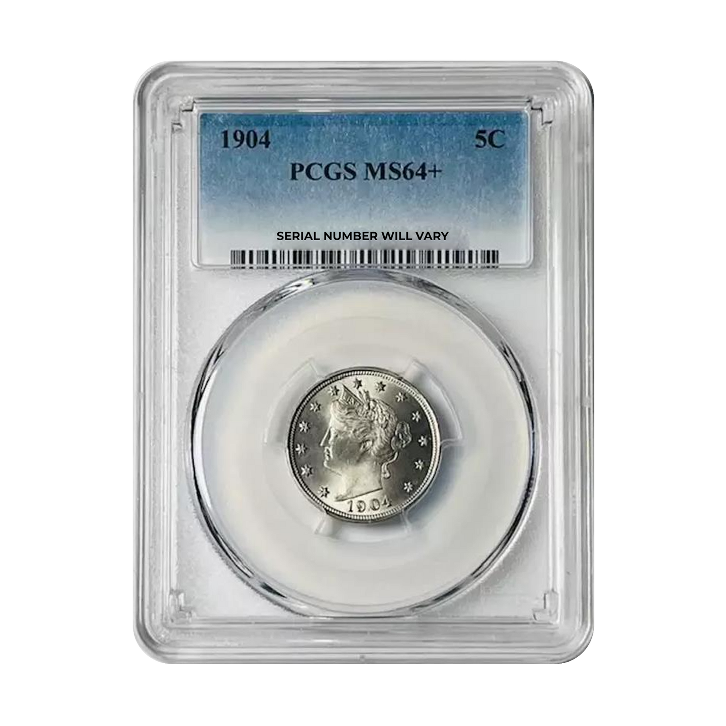 1904 Liberty Head Nickel - PCGS MS64+ - CoinsTV