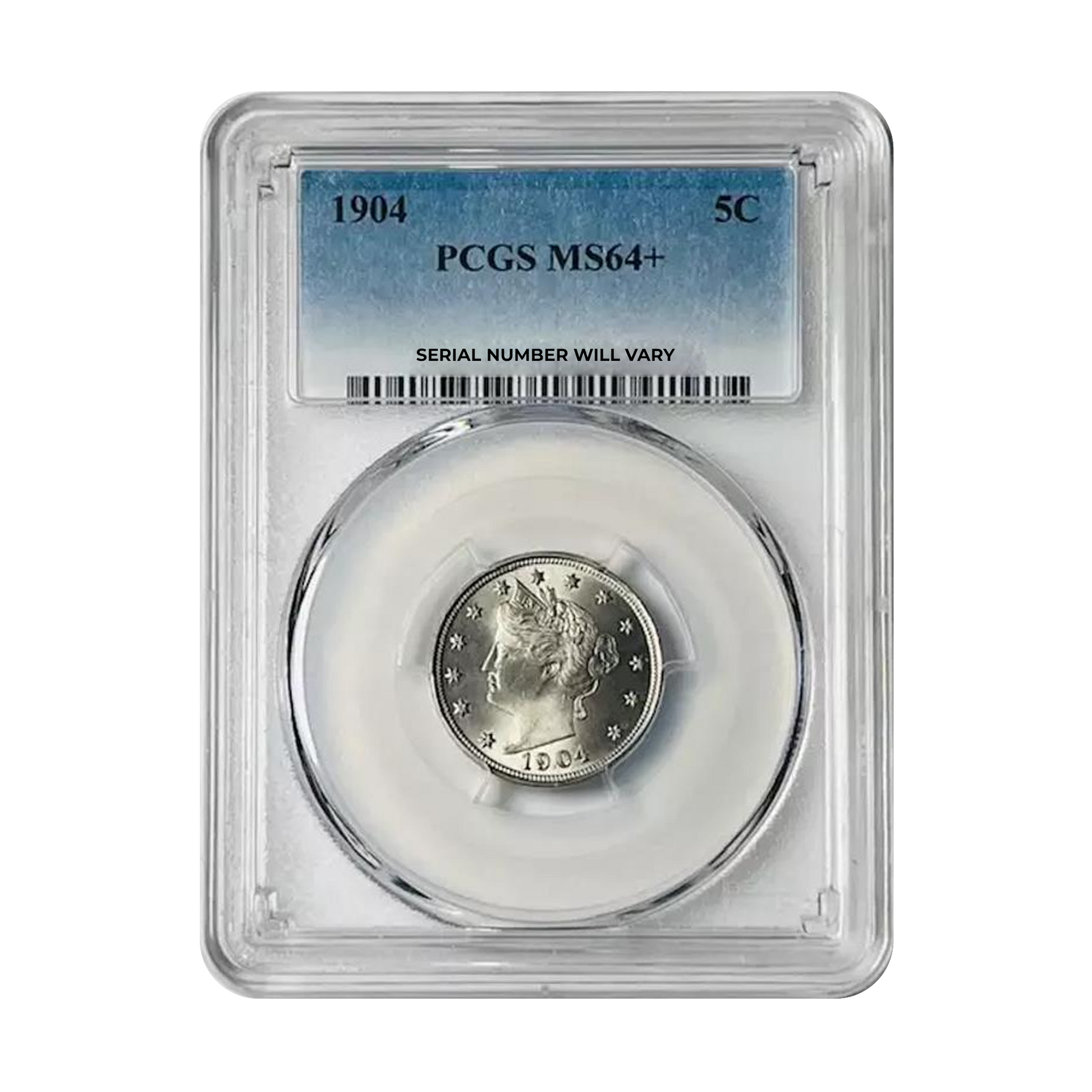 1904 Liberty Head Nickel - PCGS MS64+ - CoinsTV
