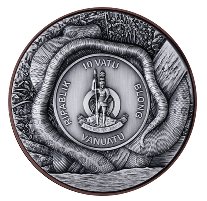 2025 Vanuatu Double Silver Giant Anaconda 10g Silver Coin - CoinsTV
