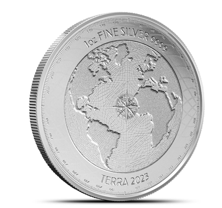 2023 Niue Terra - 1 oz Silver .9999 BU - CoinsTV