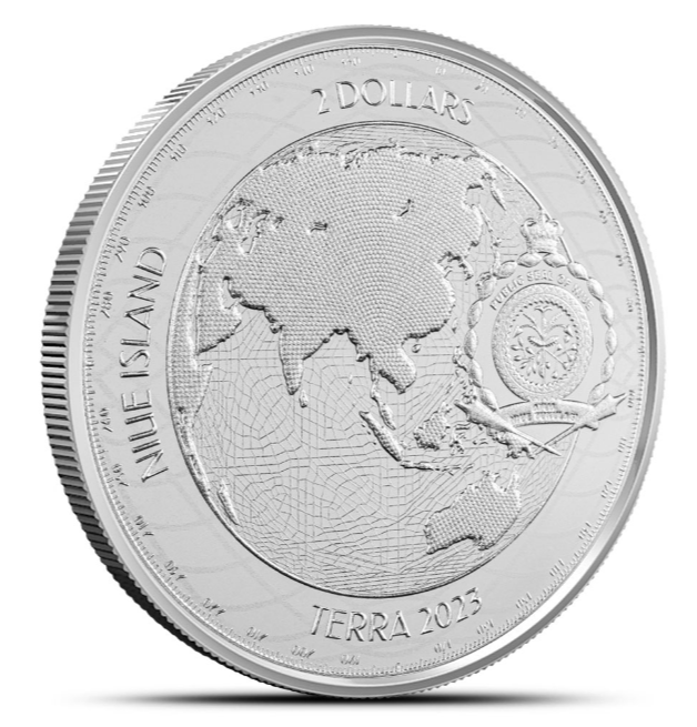 2023 Niue Terra - 1 oz Silver .9999 BU - CoinsTV