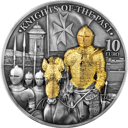 2023 Malta Knights of the Past - 2 oz Silver - CoinsTV