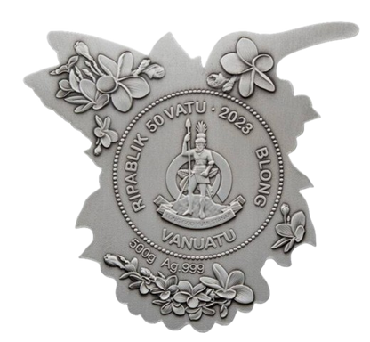 2023 Vanuatu  Hummingbird - 1/2 Kilo .999 Fine Silver Shaped Coin - CoinsTV