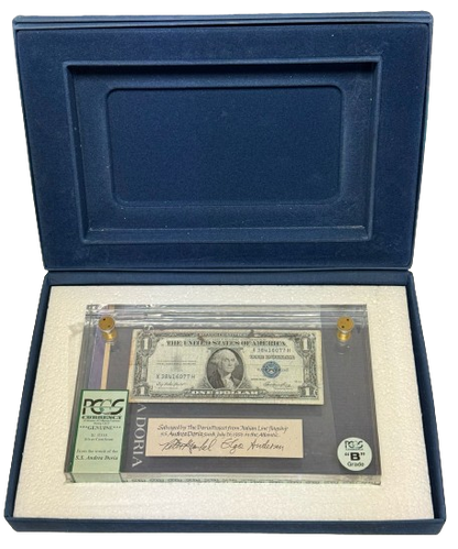 S.S. Andrea Doria Shipwreck Note - 1935 Silver Certificate PCGS - Near Full Note - CoinsTV