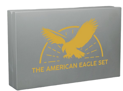2023 Barbados American Eagle - 4 x 1 oz Ingot Silver Bar Coin Set - CoinsTV