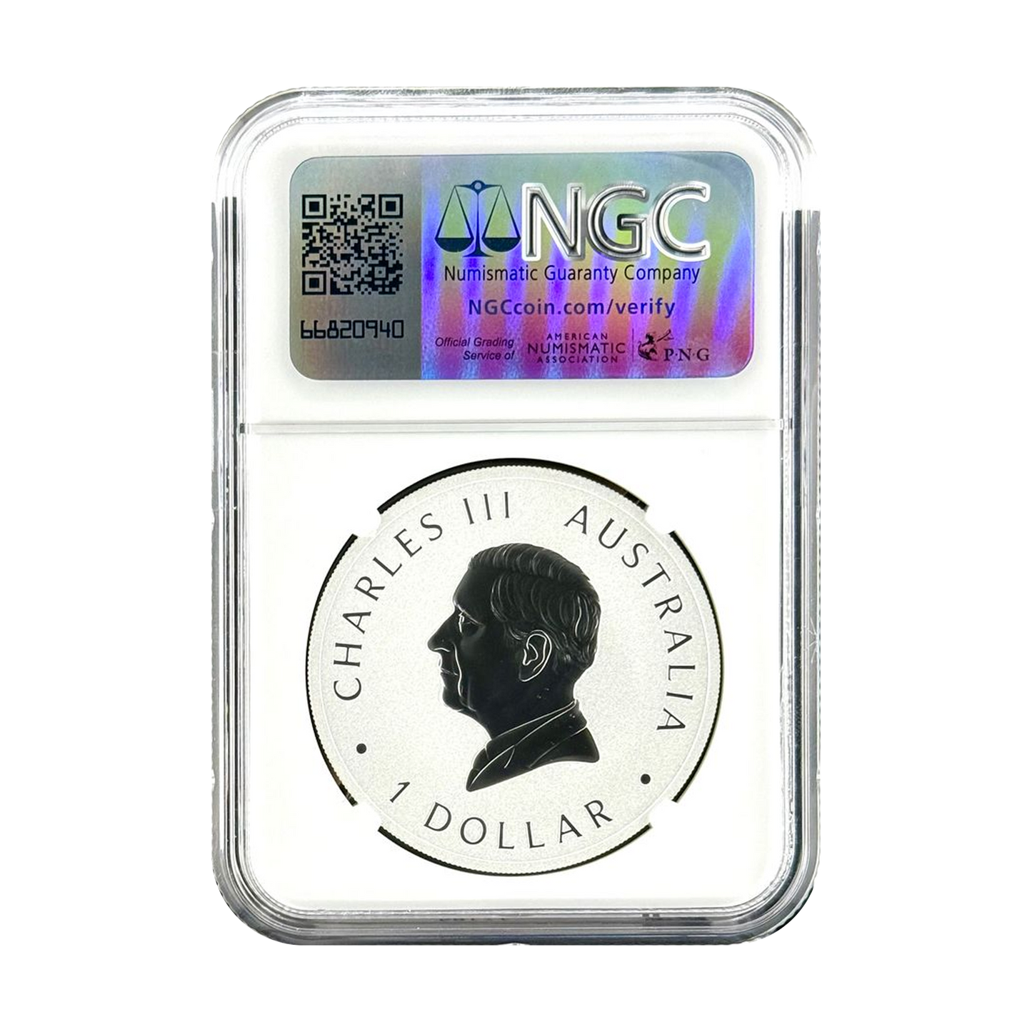 2025-P Wedge Tailed Eagle 1 oz Silver - NGC MS70 Colorized First Releases Australia Label - CoinsTV