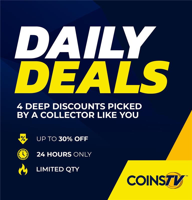 Daily Coin Deals | Save Big on Rare & Collectible Coins | CoinsTV