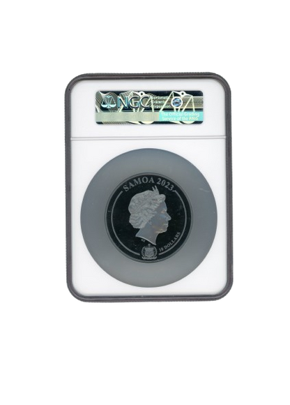 2023 Samoa Audrey Hepburn 5 oz Silver Coin - NGC PF69 - CoinsTV