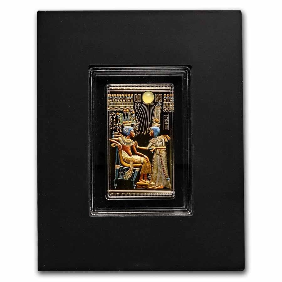 2023 Mali Icons of Heritage Throne of Tutankhamun 2 oz Silver Coin - CoinsTV