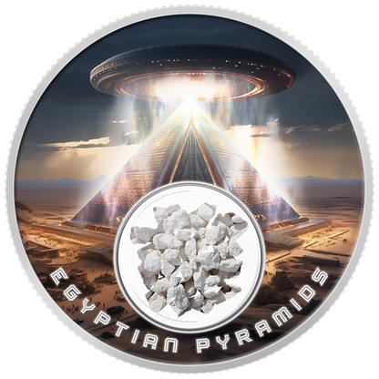 2024 Egyptian Pyramids Limestone - Mesa Grande Nation - NGC PF70 UCAM Silver Colorized - CoinsTV