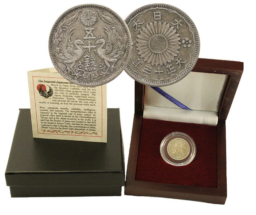 Imperial Japan: Box of Silver Japanese Coin - CoinsTV