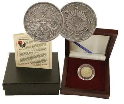 Imperial Japan: Box of Silver Japanese Coin - CoinsTV