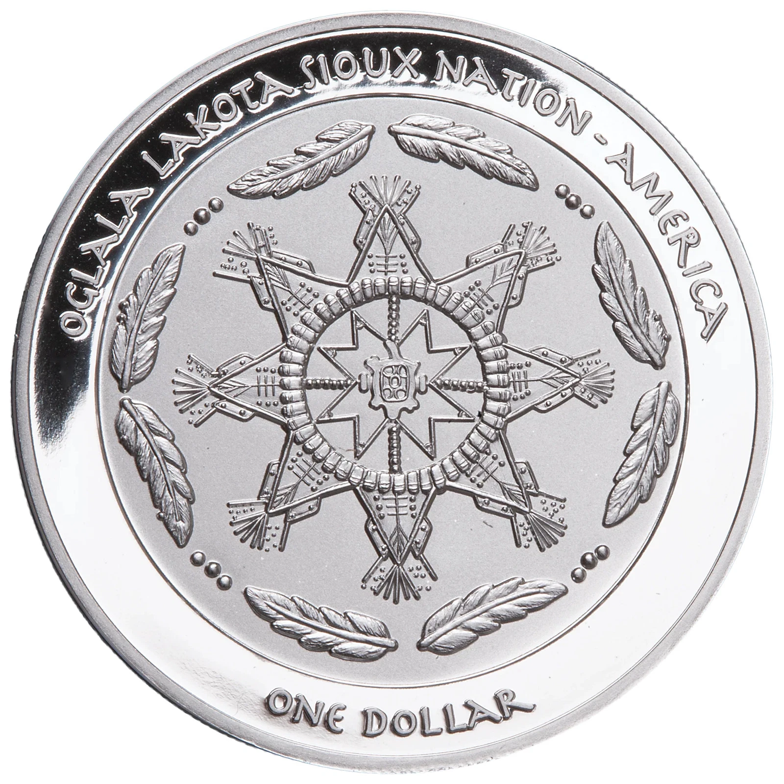 2025 Sioux Nation Legend of the Dreamcatcher Proof 1 oz Silver Coin - CoinsTV