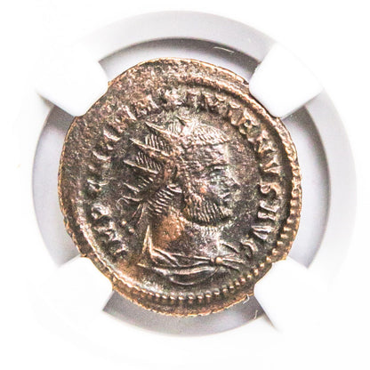 Roman AE of Maximian (AD286-310) NGC(VF)
