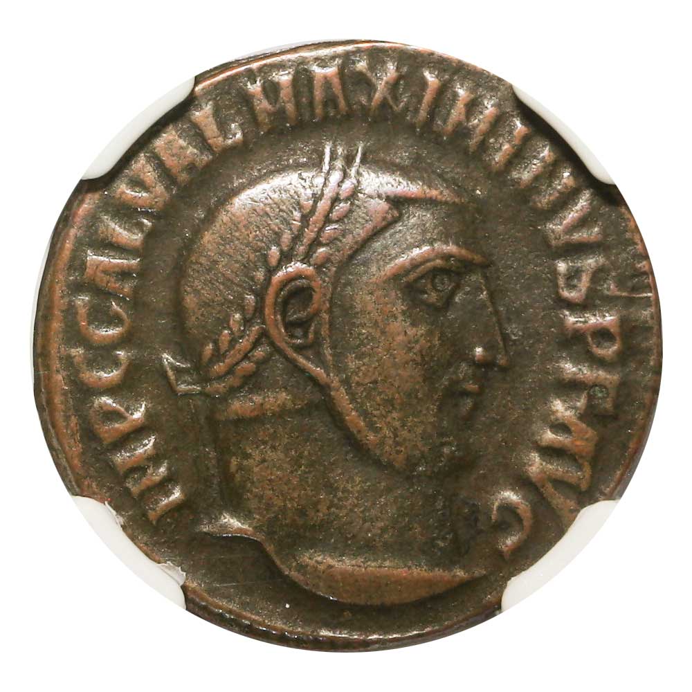 Roman AE of Maximinus II AD311-313 NGC VF