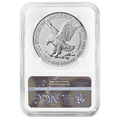 2023 Silver Eagle - Black Label - NGC MS70 Early Releases