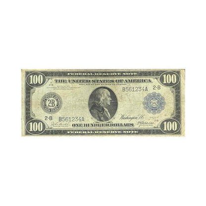 1914 $100 Federal Reserve Note - VF