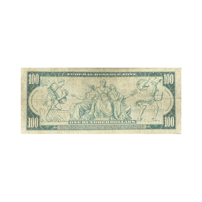 1914 $100 Federal Reserve Note - VF