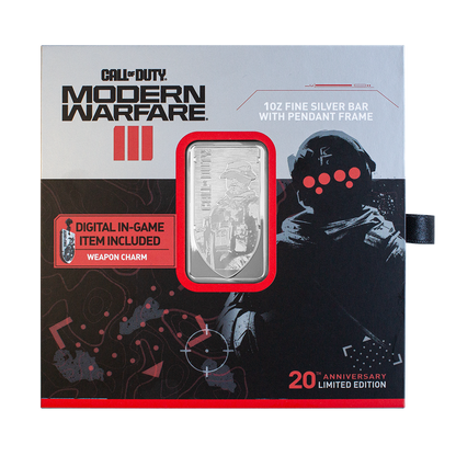 Call of Duty Modern Warfare III 1 oz Silver Bar - CoinsTV