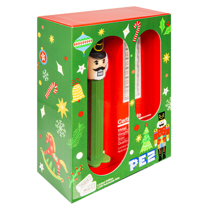 PEZ® Holiday Nutcracker 6 pc Gift Set - 5 gram Silver Wafers - CoinsTV