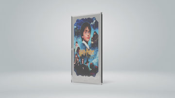 Harry Potter - Theatrical Movie Posters - 2 HP & The Philosopher’s Stone 1 oz Silver Foil Agoro