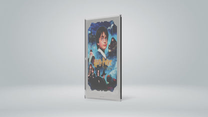 Harry Potter - Theatrical Movie Posters - 2 HP & The Philosopher’s Stone 1 oz Silver Foil Agoro