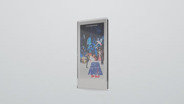 2026 Niue Star Wars™ Japanese Movie Poster - A New Hope™ 20g Silver Collectible Foil