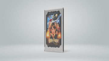Harry Potter - Theatrical Movie Posters - 1 HP & The Sorcerer’s Stone 1 oz Silver Foil Agoro